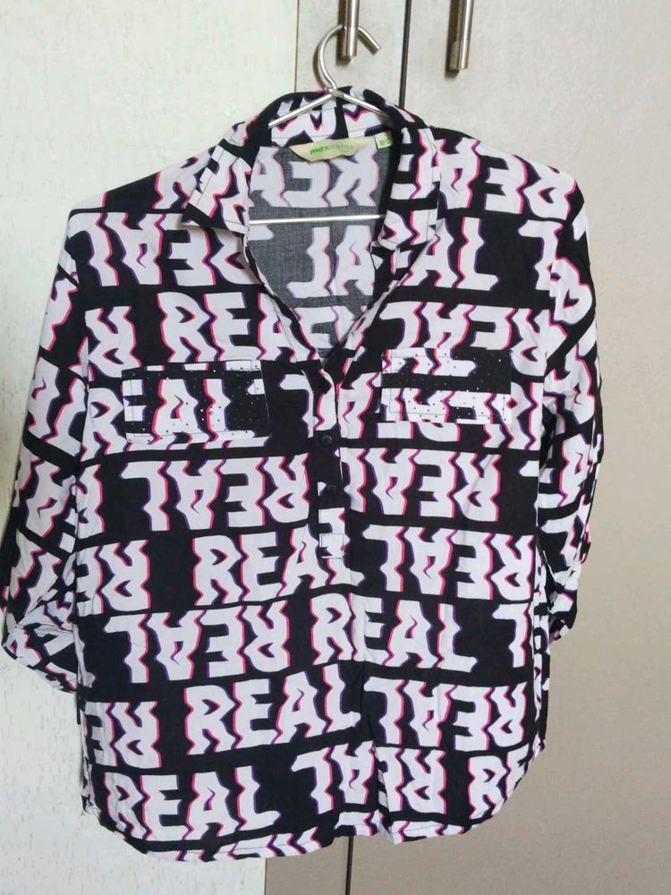 Stylish Graphic Print Shirt