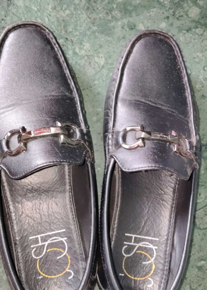 Men's Black Party wear Loafers