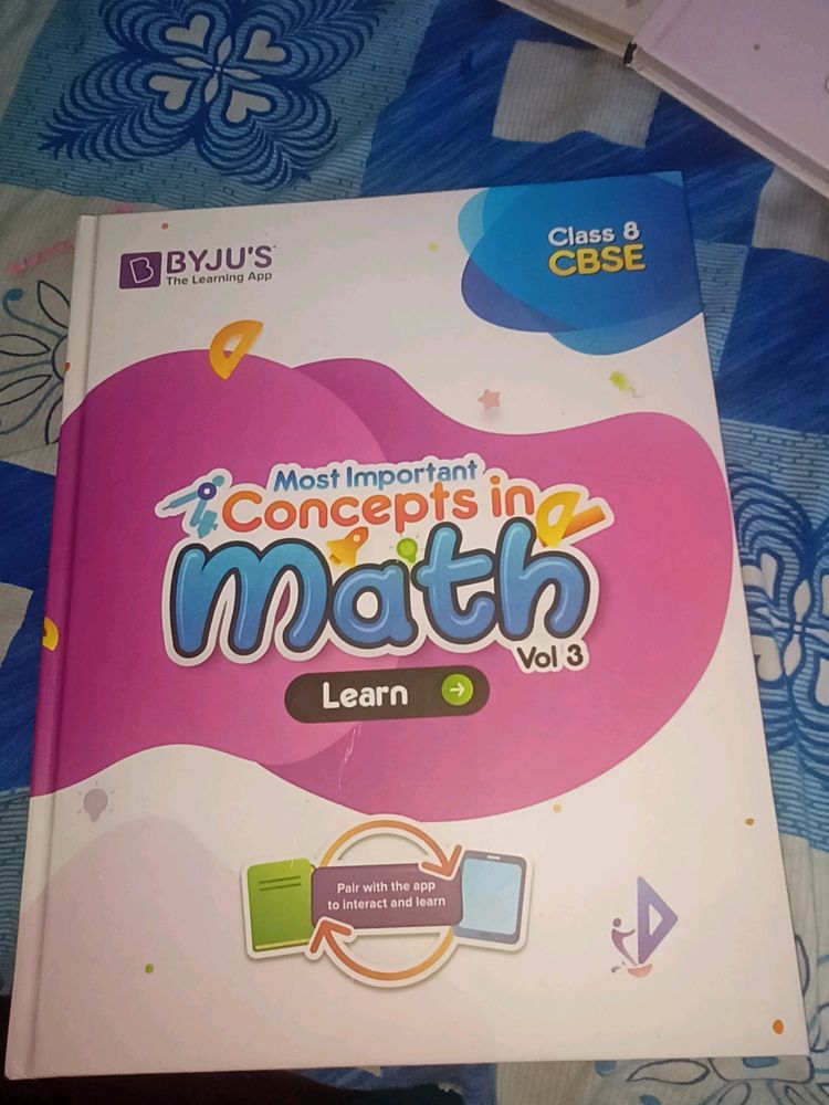 Learning Book For Class 8 Student Math