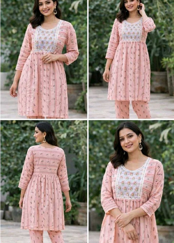 Embroidered Kurta Set