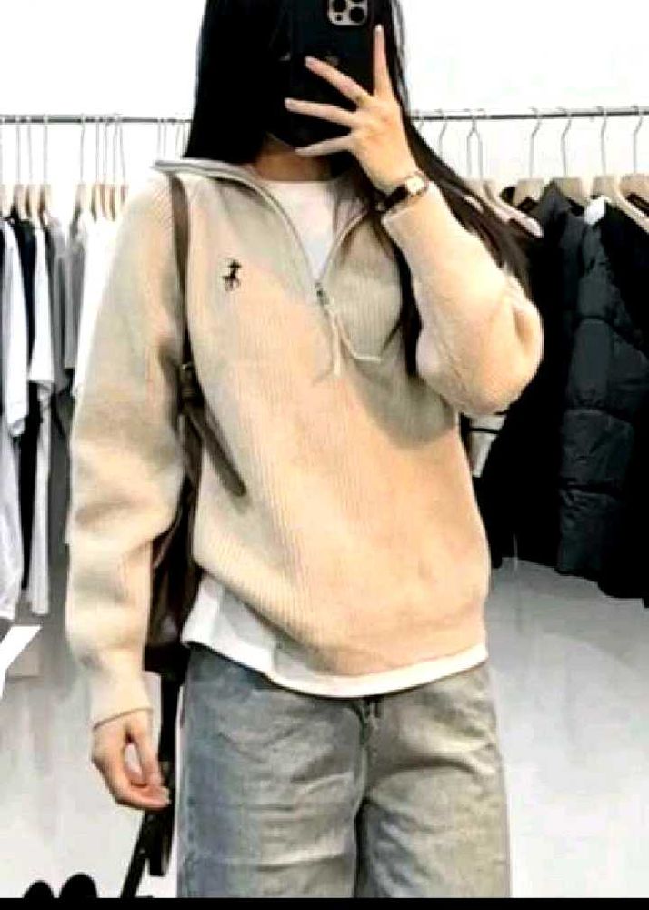 Cozy Half-Zip Knit Sweater