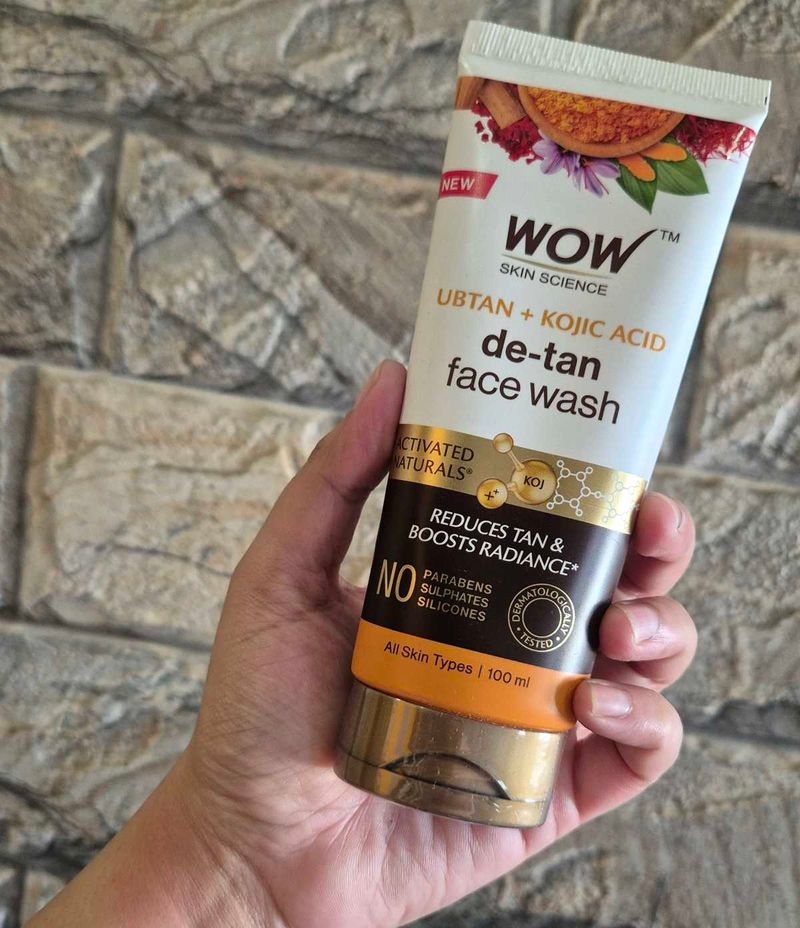 WOW Skin Science Ubtan + Kojic Acid Face Wash