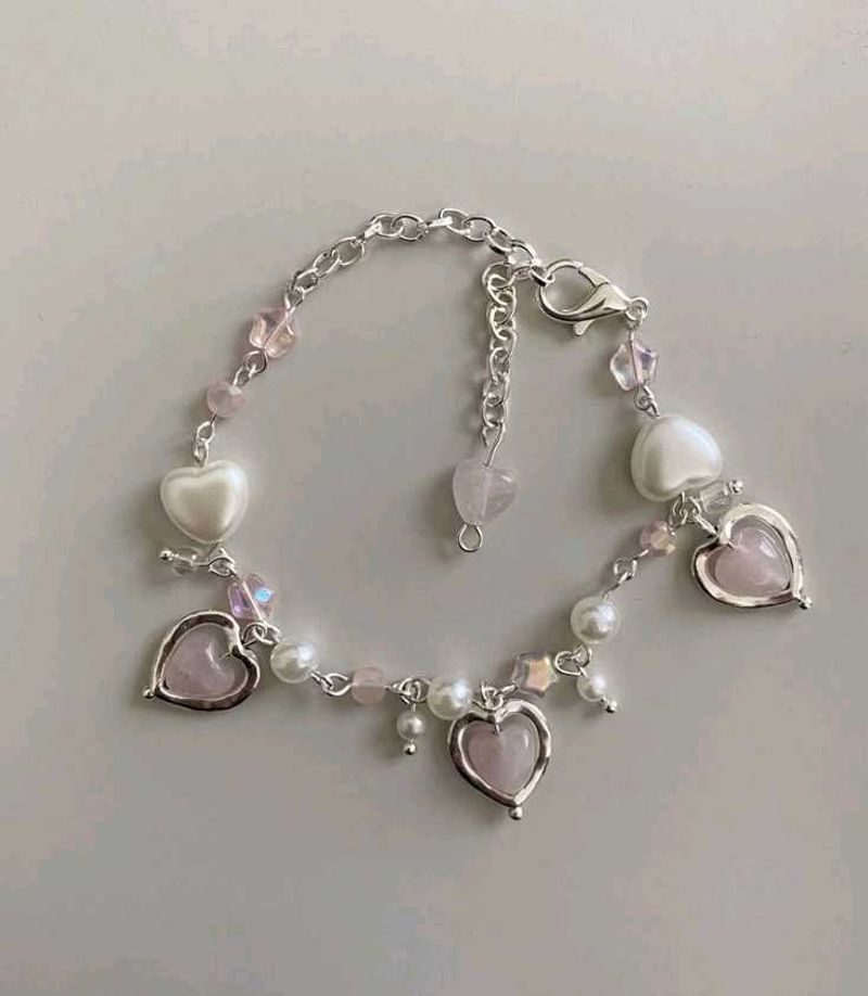 Pink Hearts &amp; Pearls 💗✨
