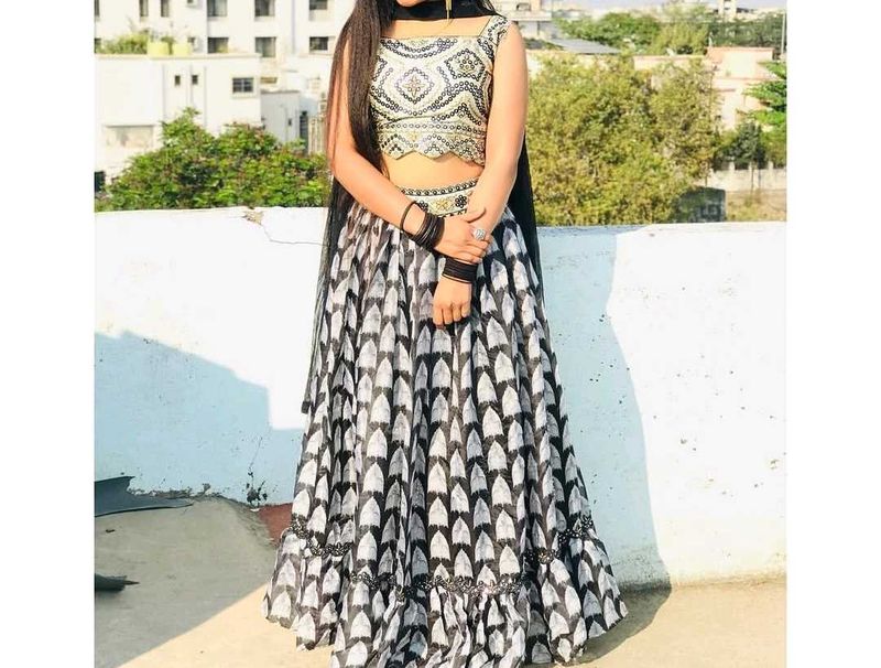 Designer Lehenga Choli Set 🤍