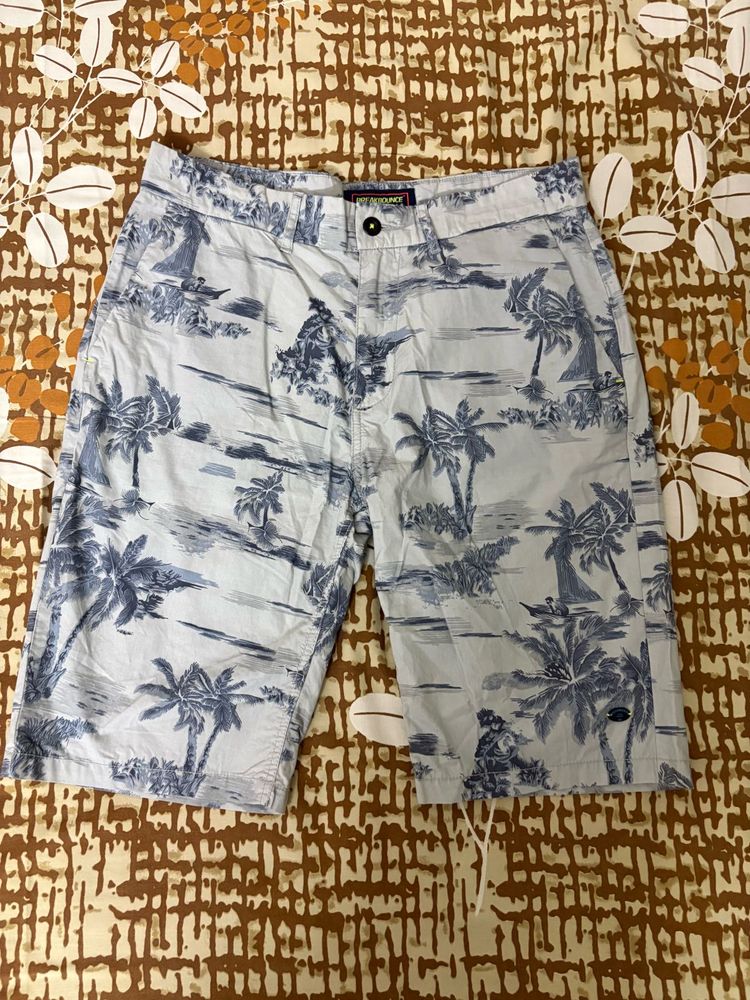 Men's Tropical Print Shorts