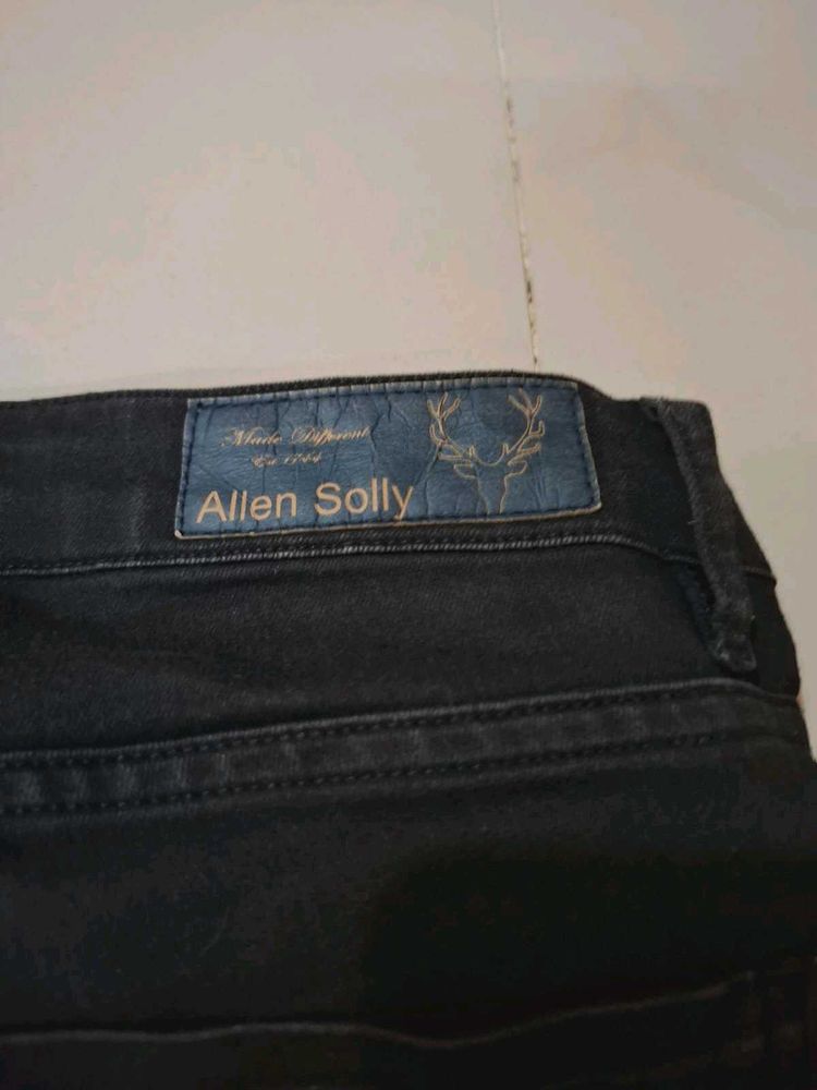 Allen Solly Denim Black Jeans