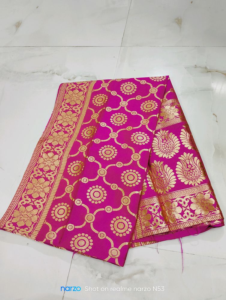 Festival Wear Pink Dupatta