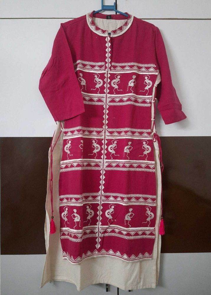 Tribal Embroidery Kurta