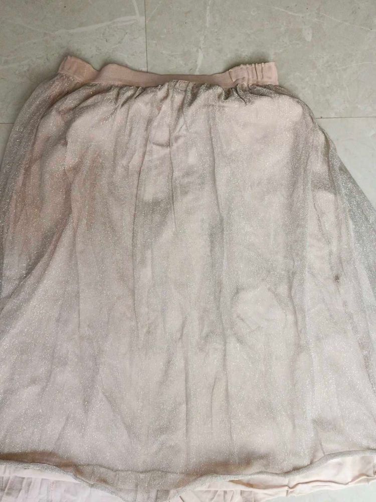 Girls' Sparkly Tulle Skirt