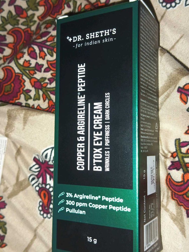 Dr. Sheth's B'Tox Eye Cream