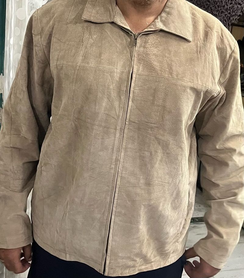 Vintage Suede Leather Jacket