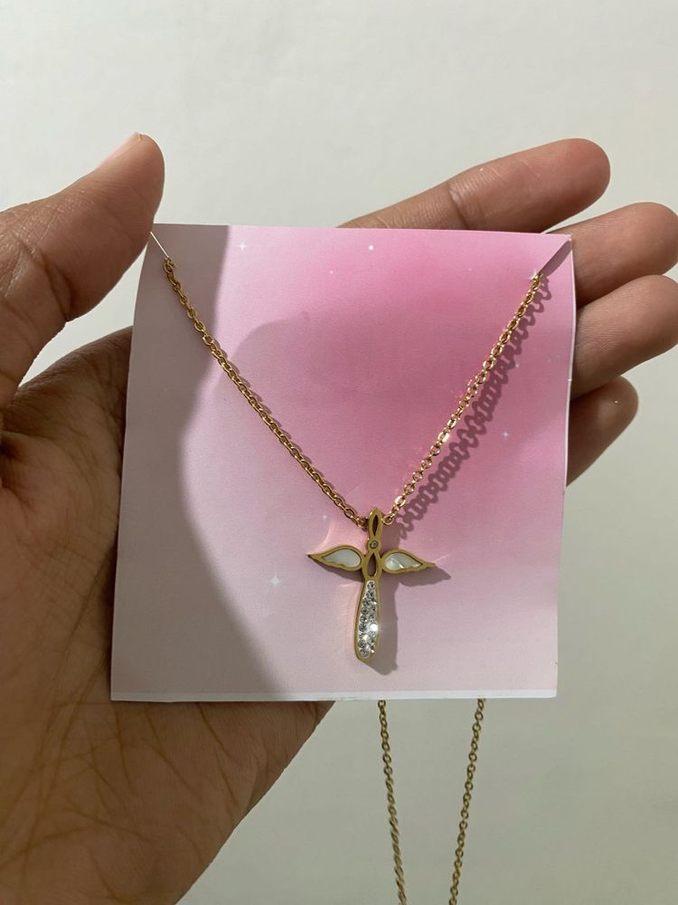 Angel Pendant Necklace