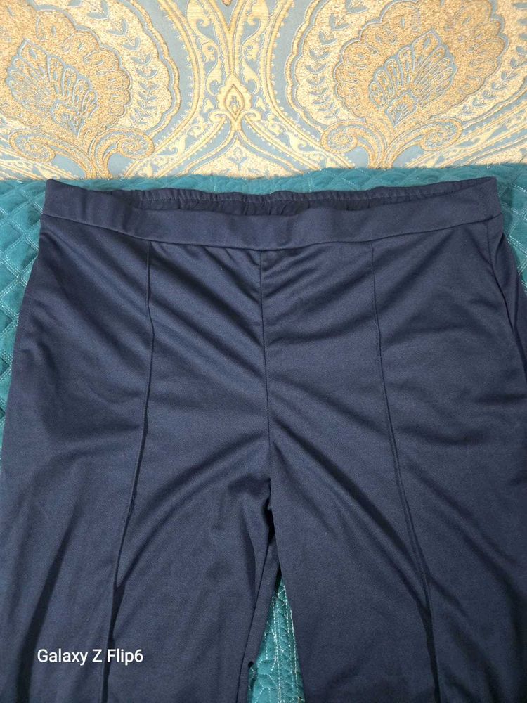 Navy Blue lycra trouser for women