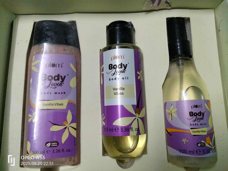 Plum BodyLovin' Vanilla Vibes Set