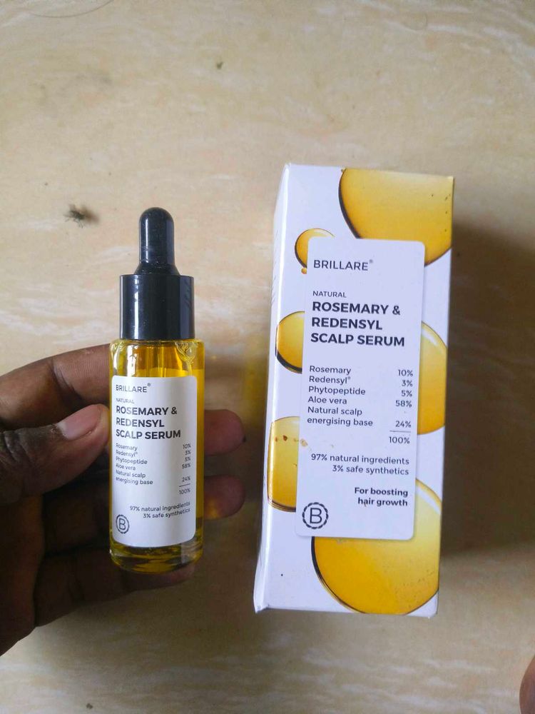 Brillare Rosemary &amp; Redensyl Scalp Serum
