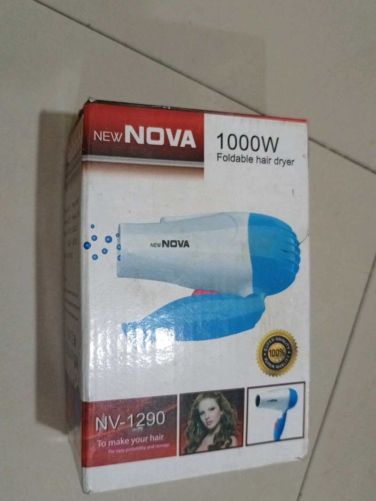 NEW NOVA Foldable Hair Dryer