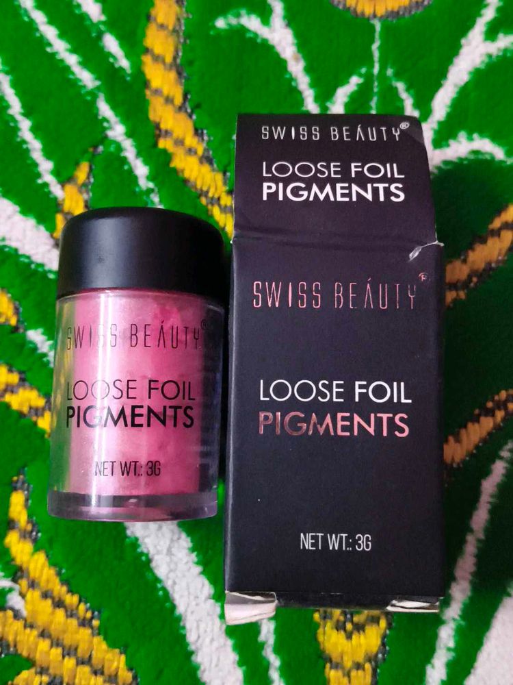 SWISS BEAUTY Loose Foil Pigments Metallic Eyeshado