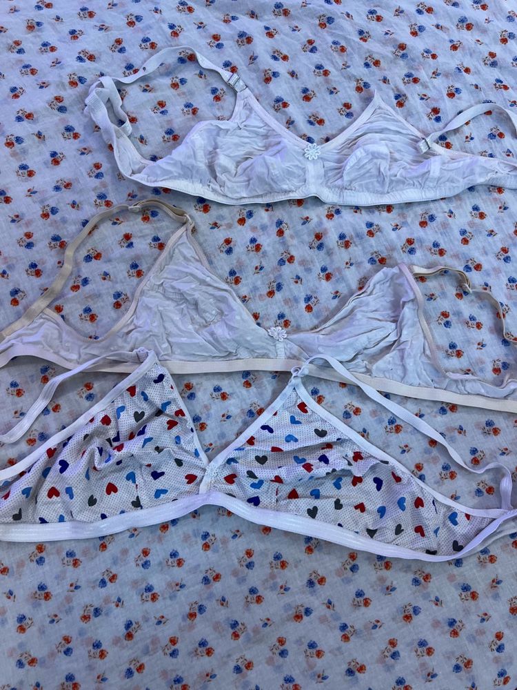 Lot of 3 Bras