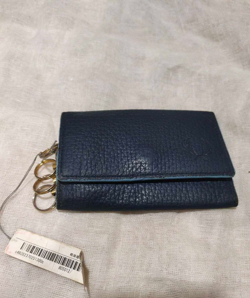 Fred Perry Leather Key case wallet