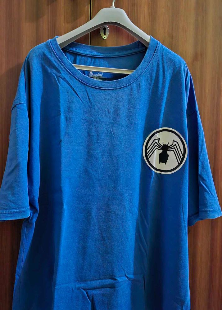 Blue Spiderman Logo T-Shirt