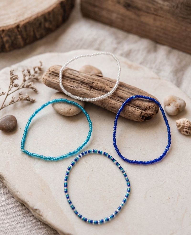 Bohemian Beaded bracelets- Set of 4