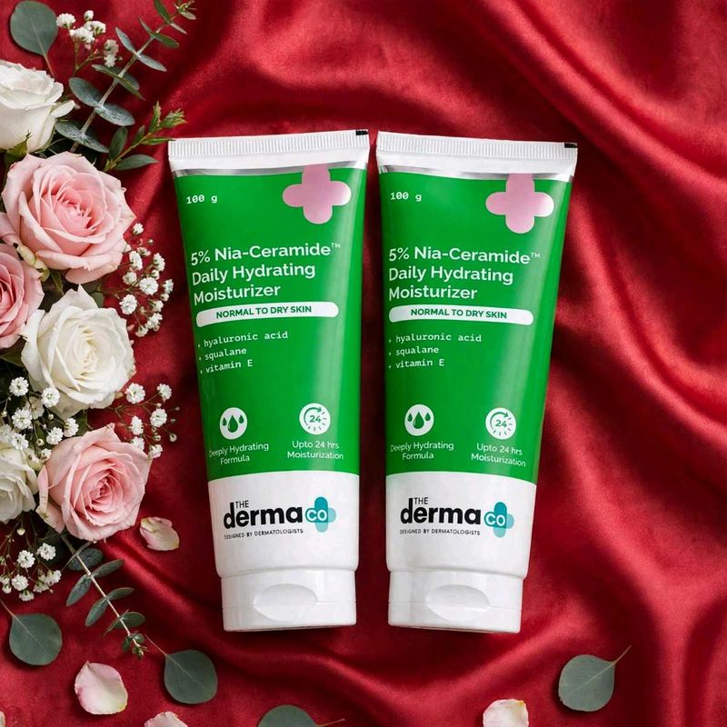 Pack of 2 The Derma Co. 5% Nia-Ceramide Daily Hydr