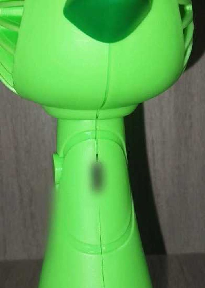 Green Cartoon / Cute Handfan / special for kids