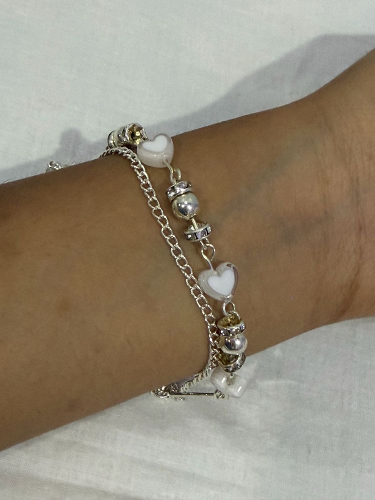 Charming Heart Charm Bracelet