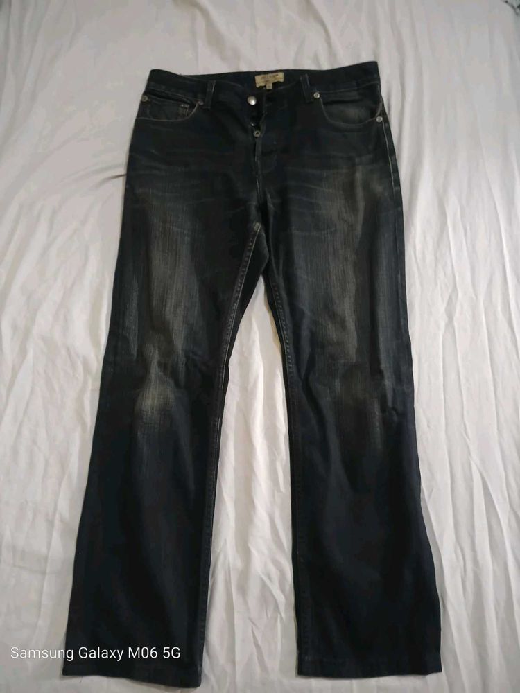 Men's Dark Wash Bootcut Jeans