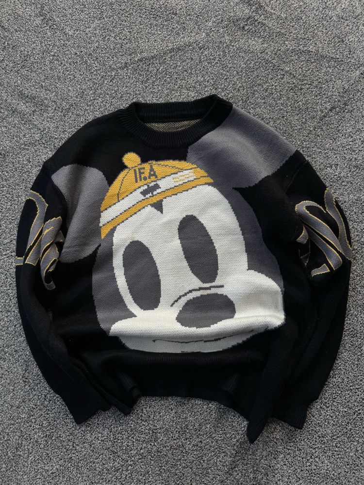 Mickey Mouse Graphic Knit Sweater