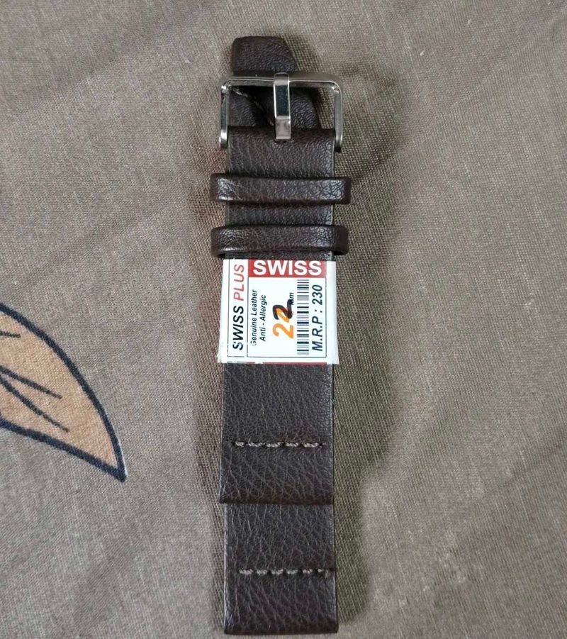 Leather watch strap 22 MM