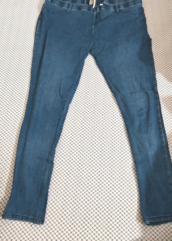 Blue Denim Jeans Trouser