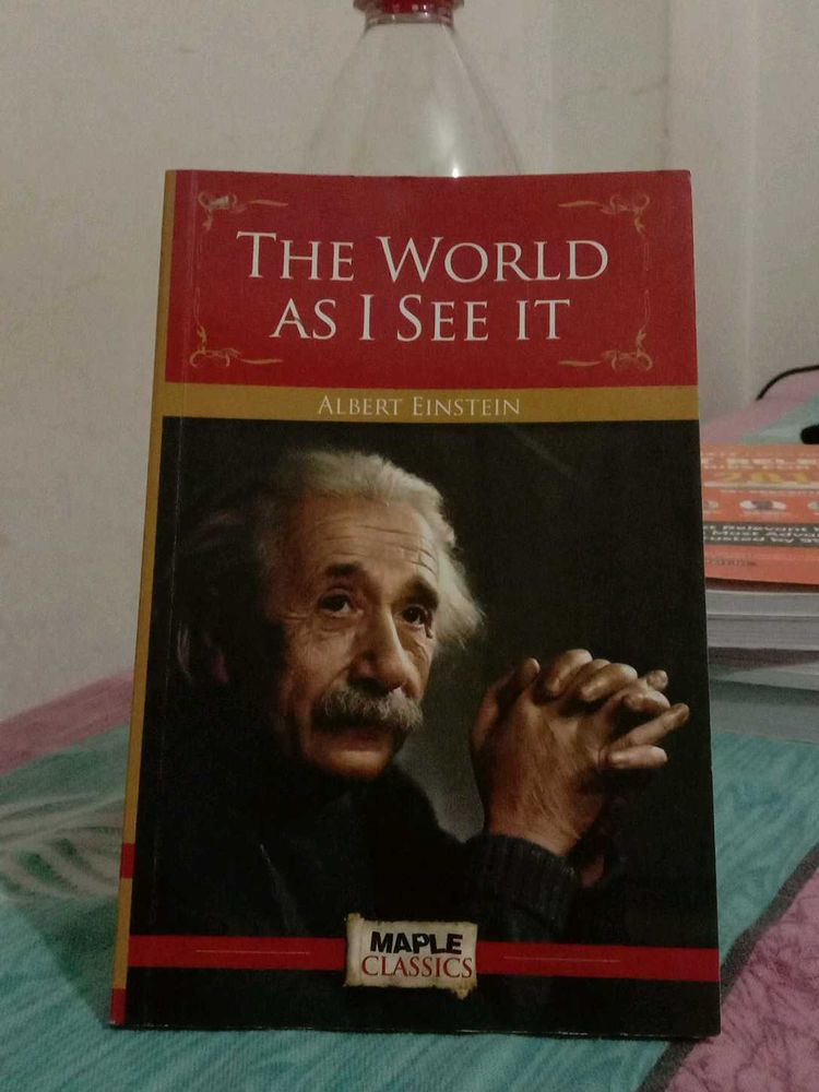 THE WORLD AS I SEE It