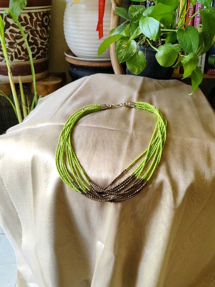 Layered Bead Necklace