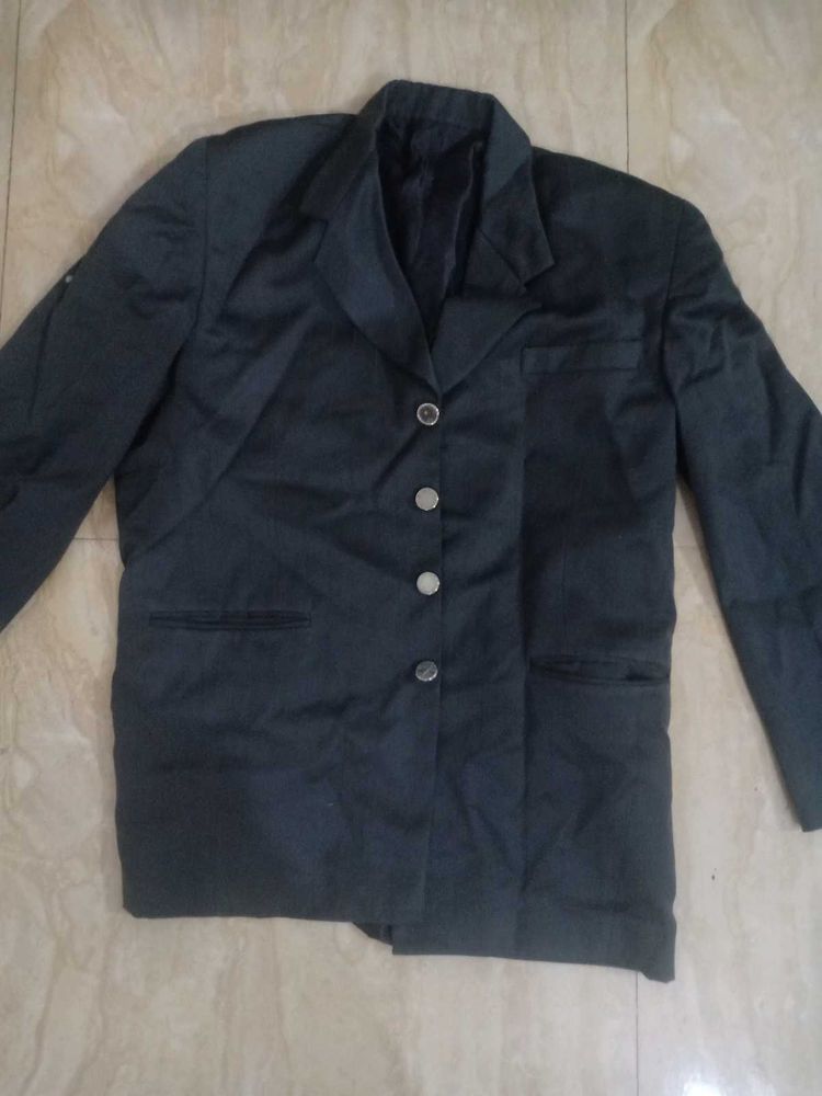 Classic Navy Blue Blazer