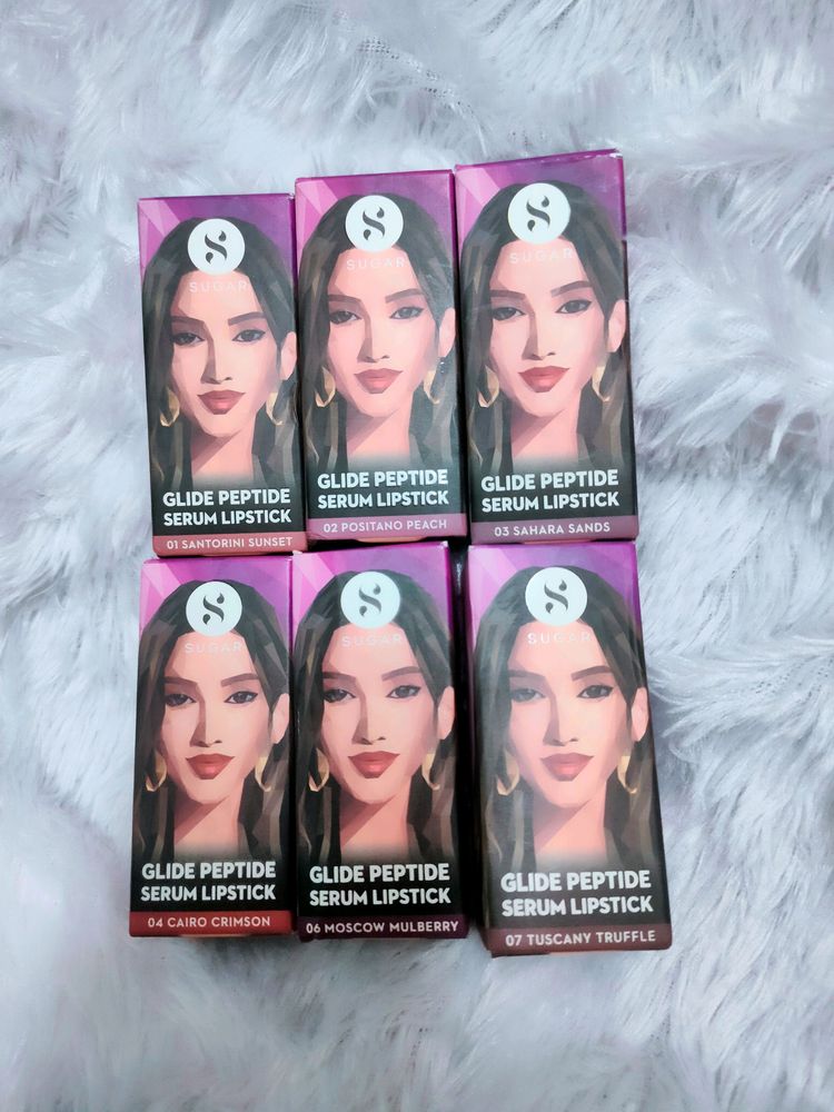 Sugar Cosmetics Glide Peptide Serum Lip Stick