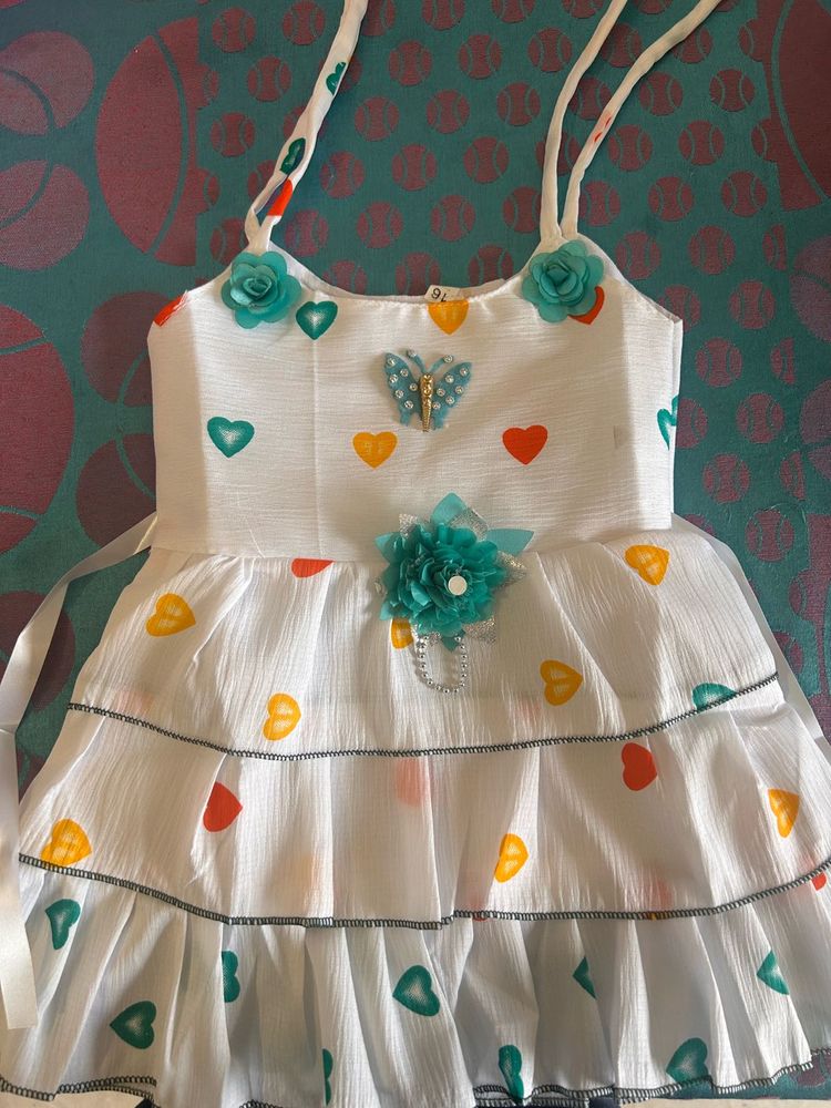 Adorable Girls' Party Dress