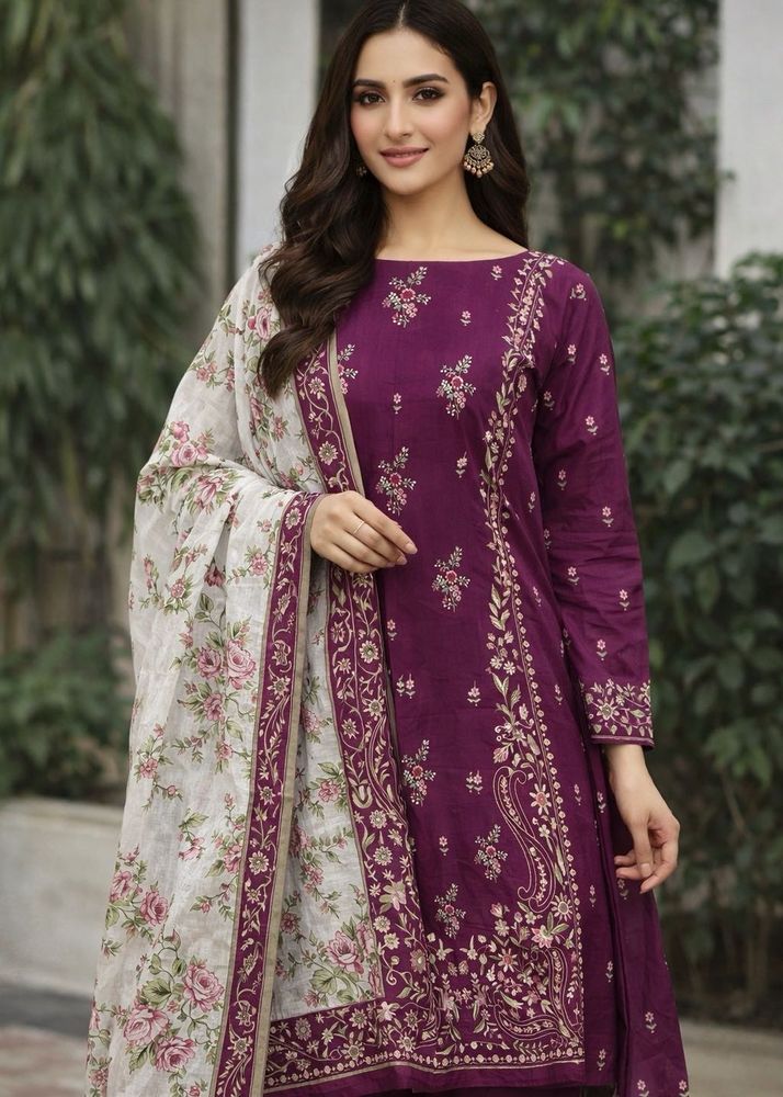 Original Pakistani Mausummery Lawn Cotton