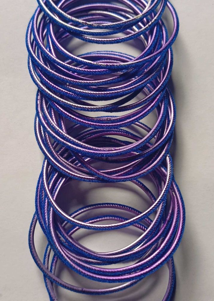 velvet Blue Bangles