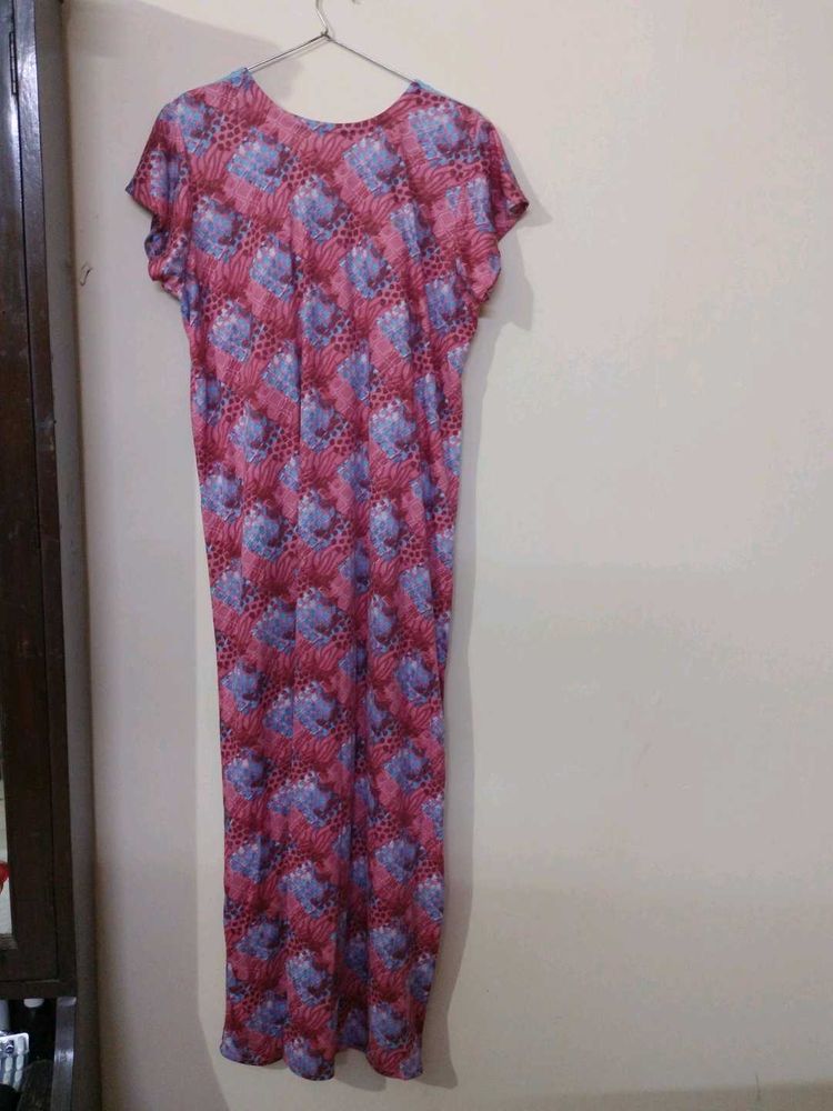 Floral Print Maxi Dress