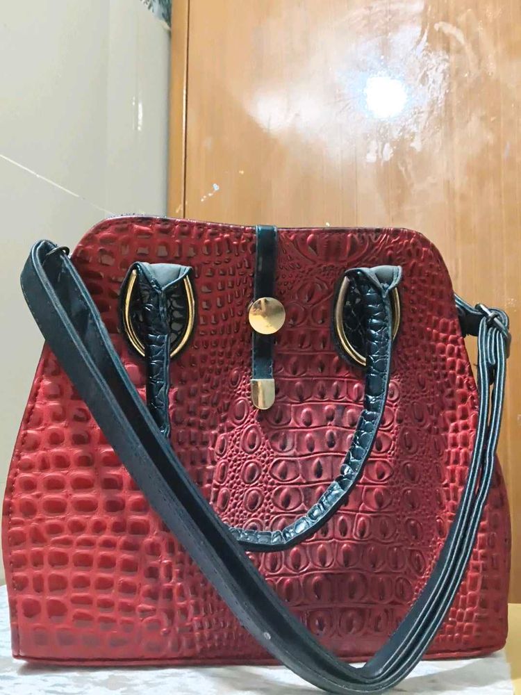leather Satchel bag for women