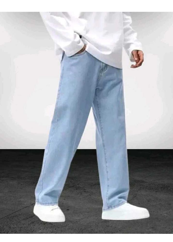 Light Wash Wide Leg Jeans