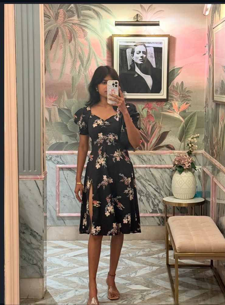 slit cut dress