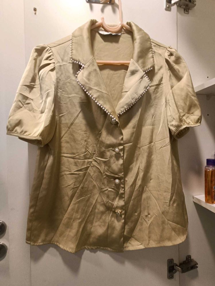Pearl Embellished Blouse