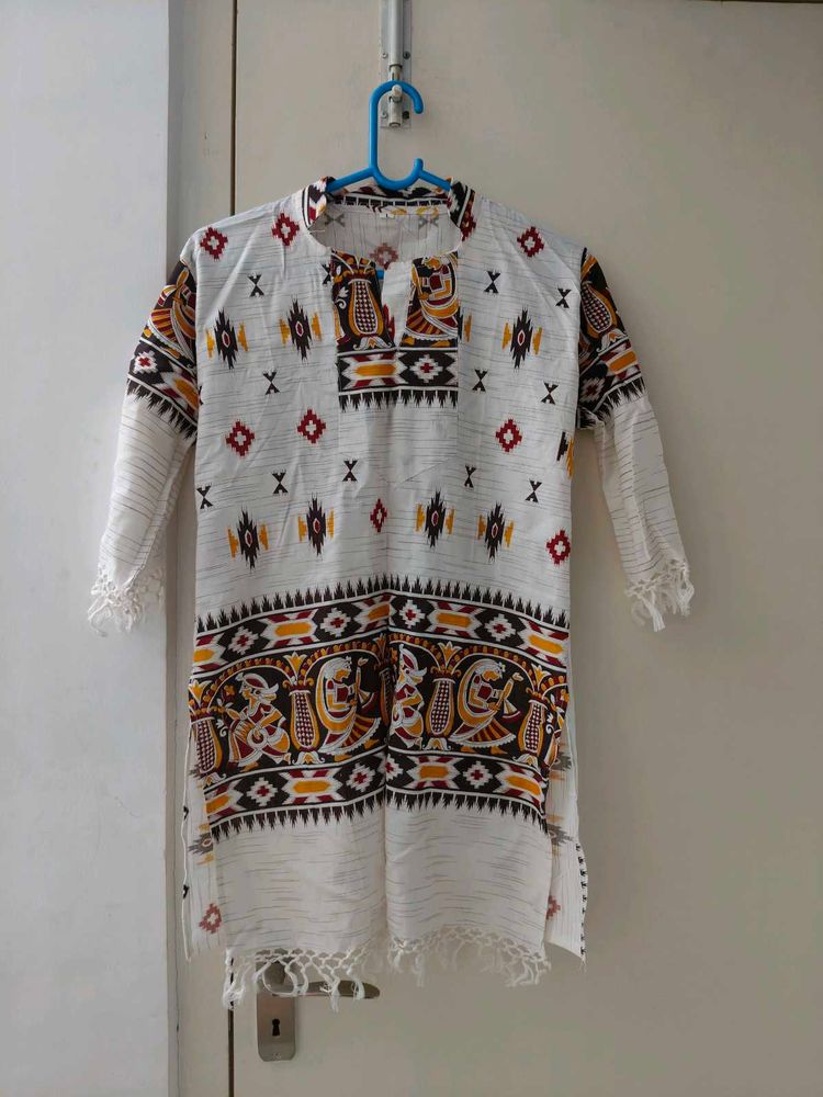 Boho Ethnic Print Tunic kurti