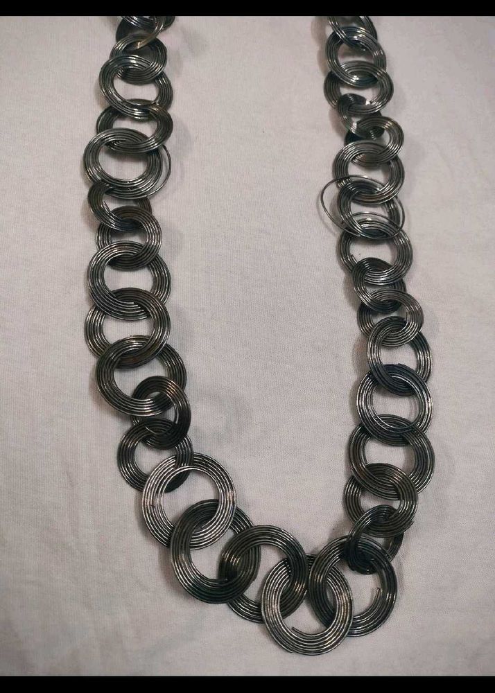 Chunky Link Statement Necklace