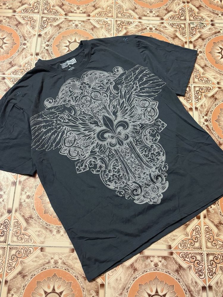 Men's Graphic Y2K Print T-Shirt