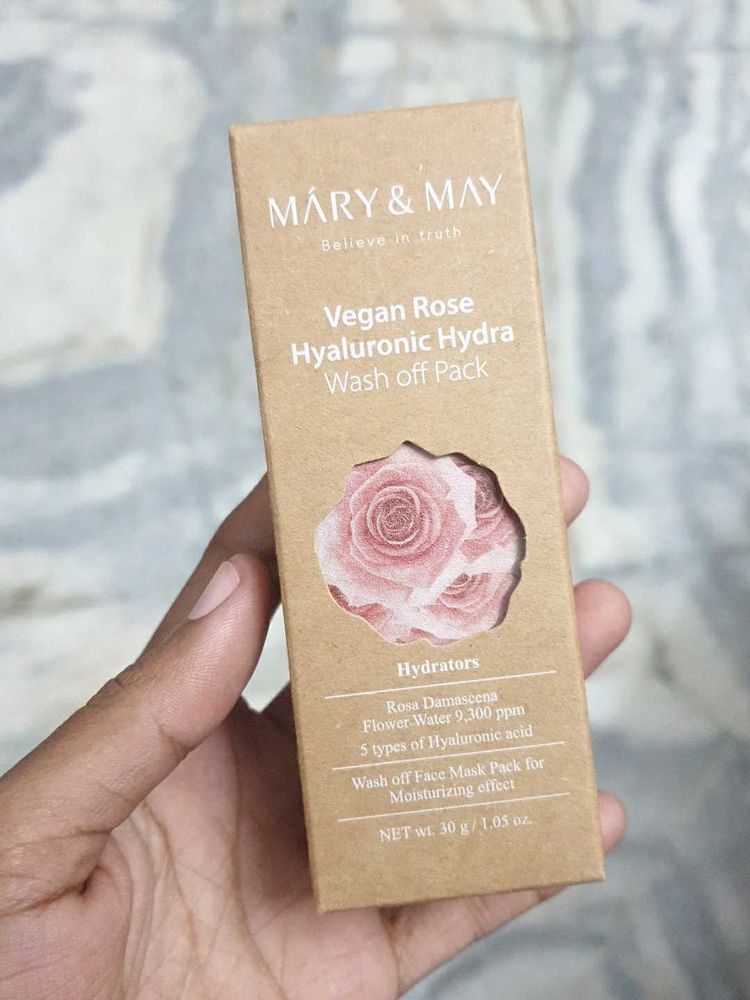 🌹Mary &amp; May Vegan Rose Mask