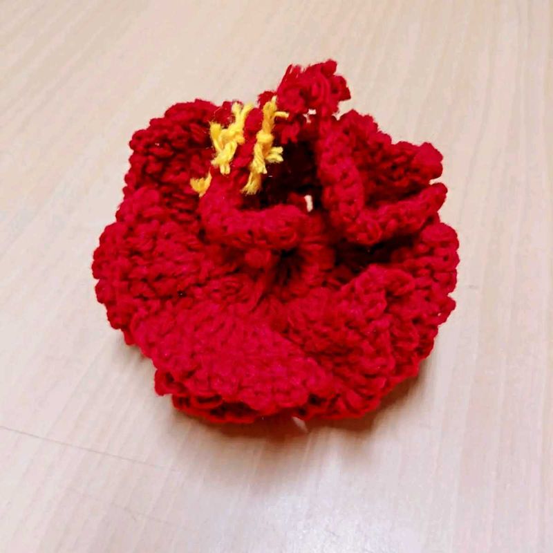 Handmade Red Hibiscus / Jaswant/ Gudhal flower