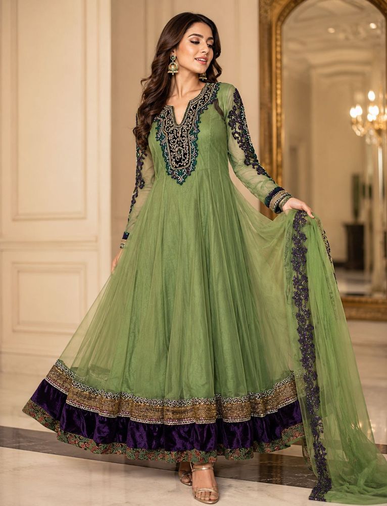 Exquisite Anarkali Kurta Set